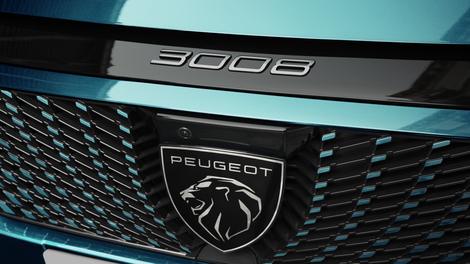 PEUGEOT E-3008 front view