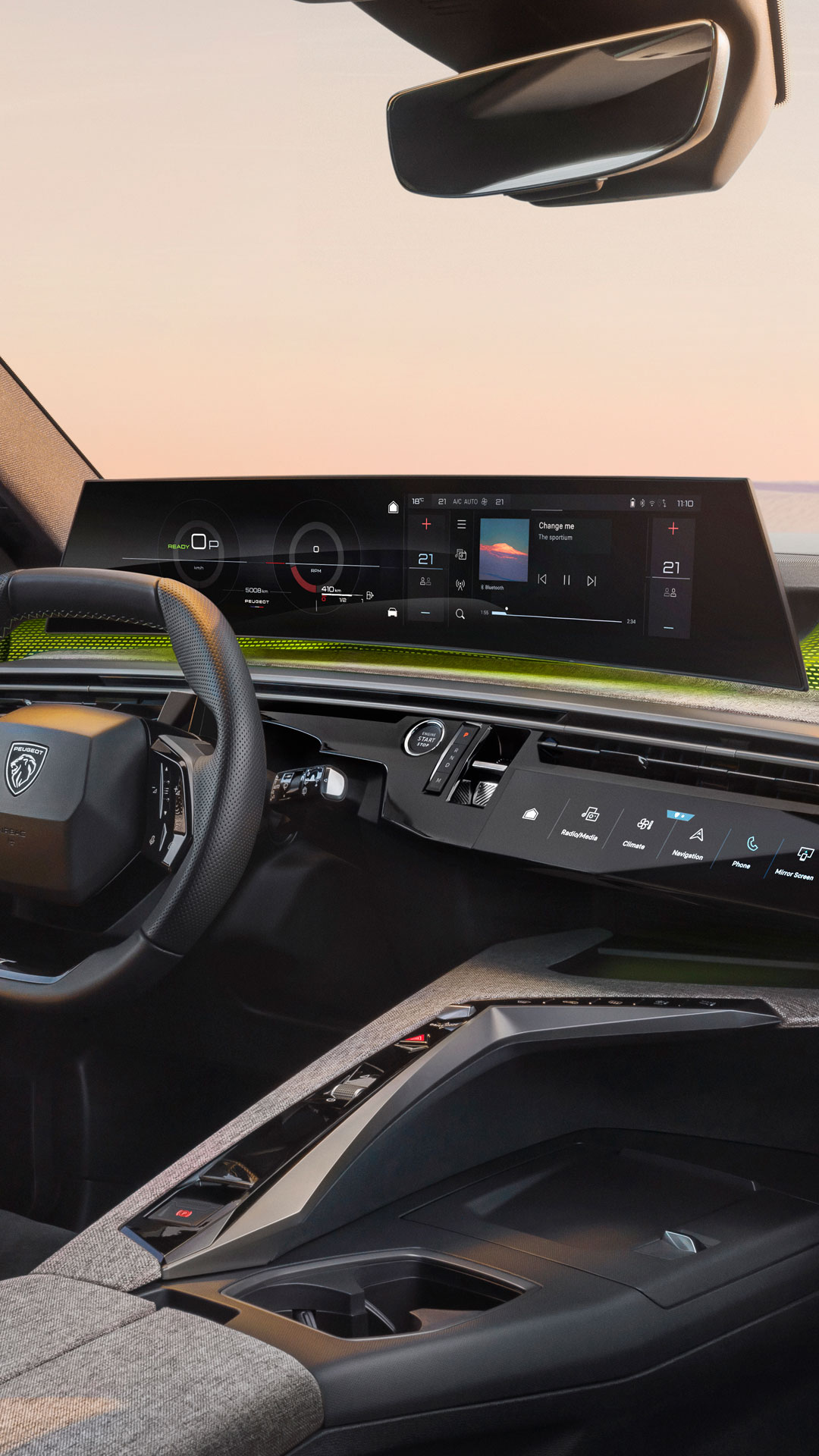 PEUGEOT Panorama i-Cockpit® 5008 Hybrid